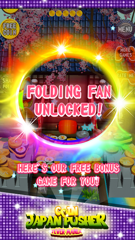 Coin Japan Pusher Fever Mania Screenshot 1