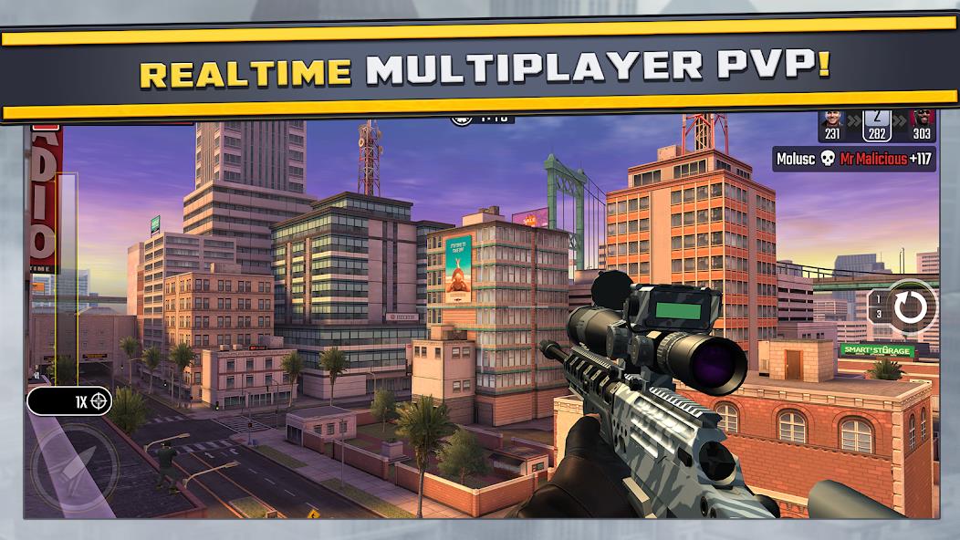Pure Sniper: Gun Shooter Games Mod Screenshot 3