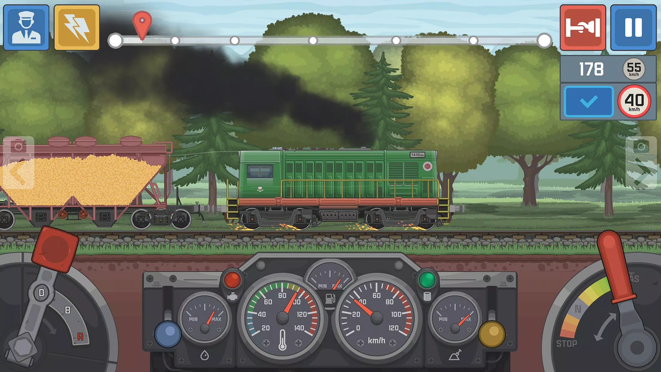 Train Simulator Captura de tela 3