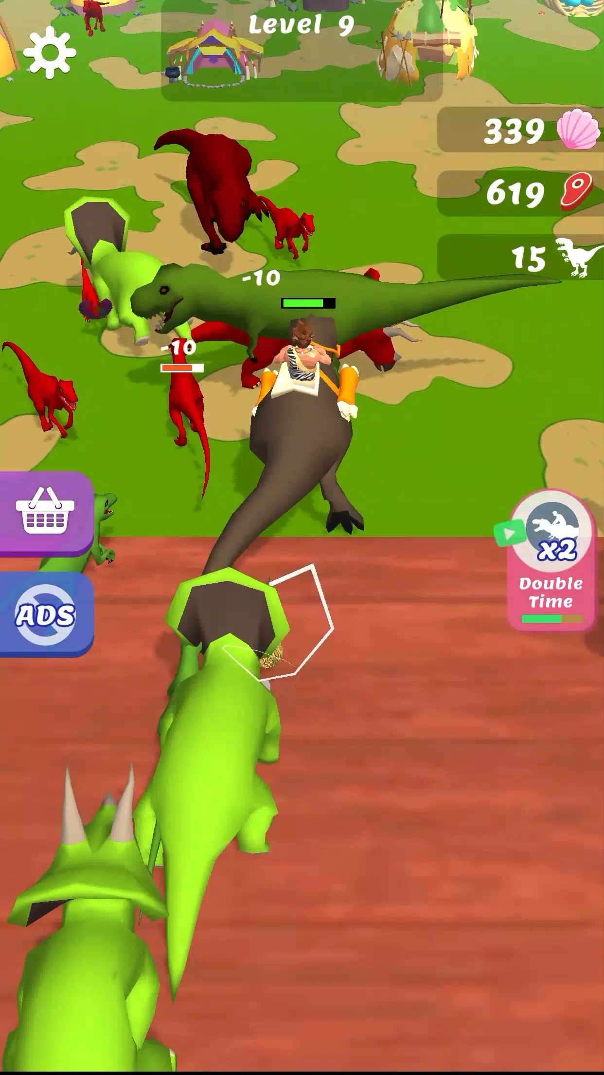 Dino Islands: Collect & Fight Captura de tela 3