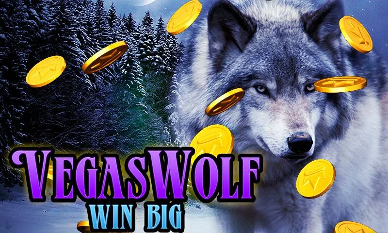 Vegas Wolf - Win Big Lucky Winter Slots Captura de tela 0