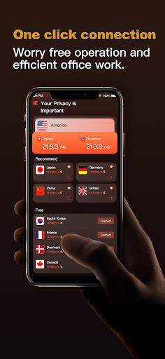 Simple VPN (MOD) 스크린샷 1