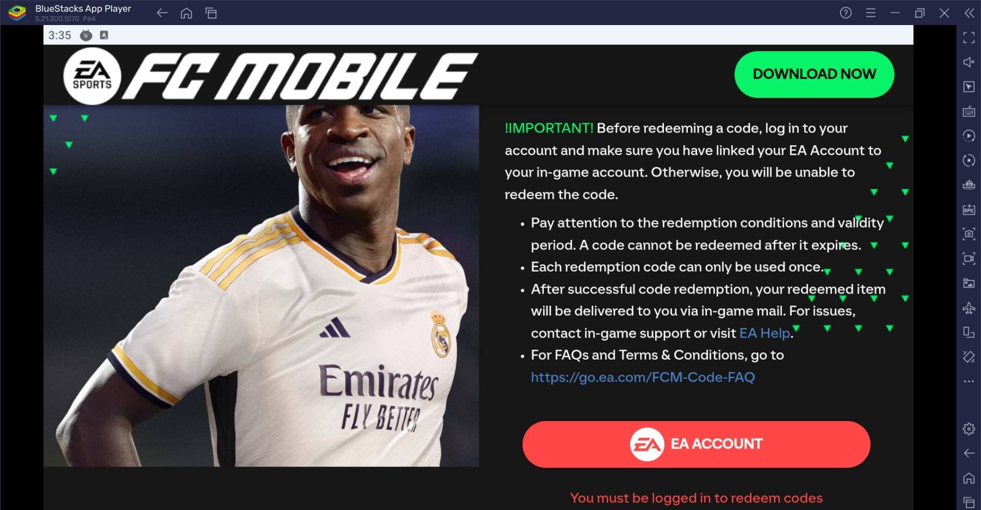EA SPORTS FC™ Mobile Soccer- 所有有效的兑换码 2025年1月