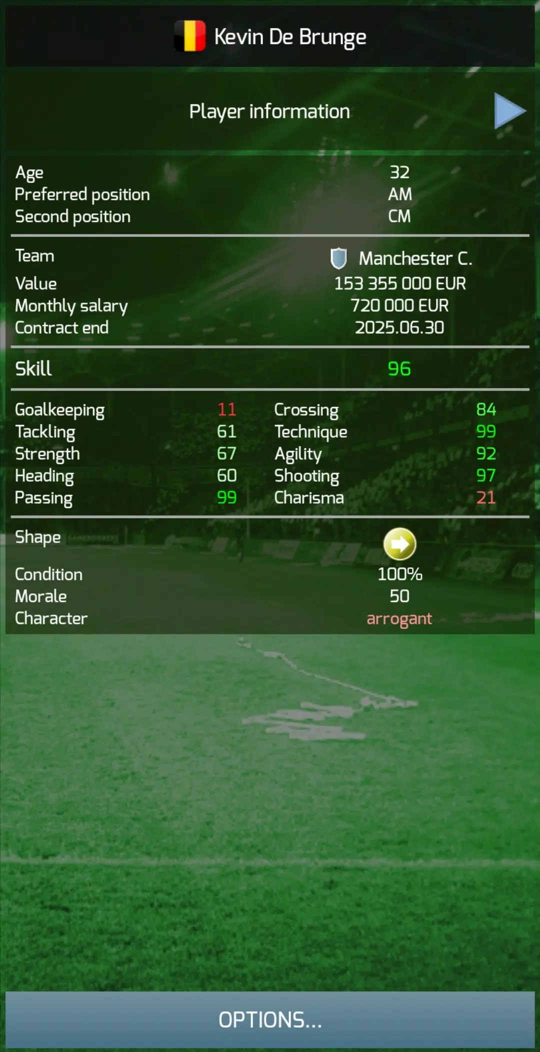 True Football 3 Tangkapan skrin 3