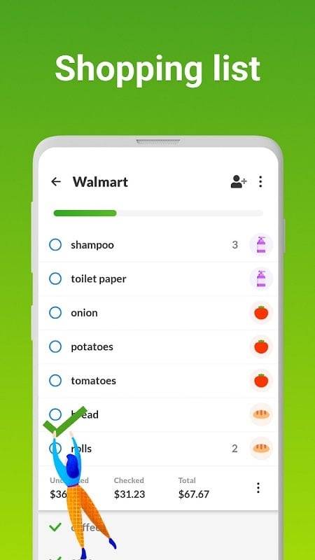 Shopping List - Listonic Screenshot 1