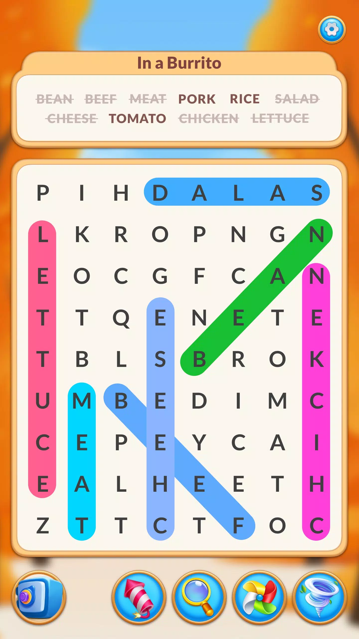 Word Carnival स्क्रीनशॉट 1