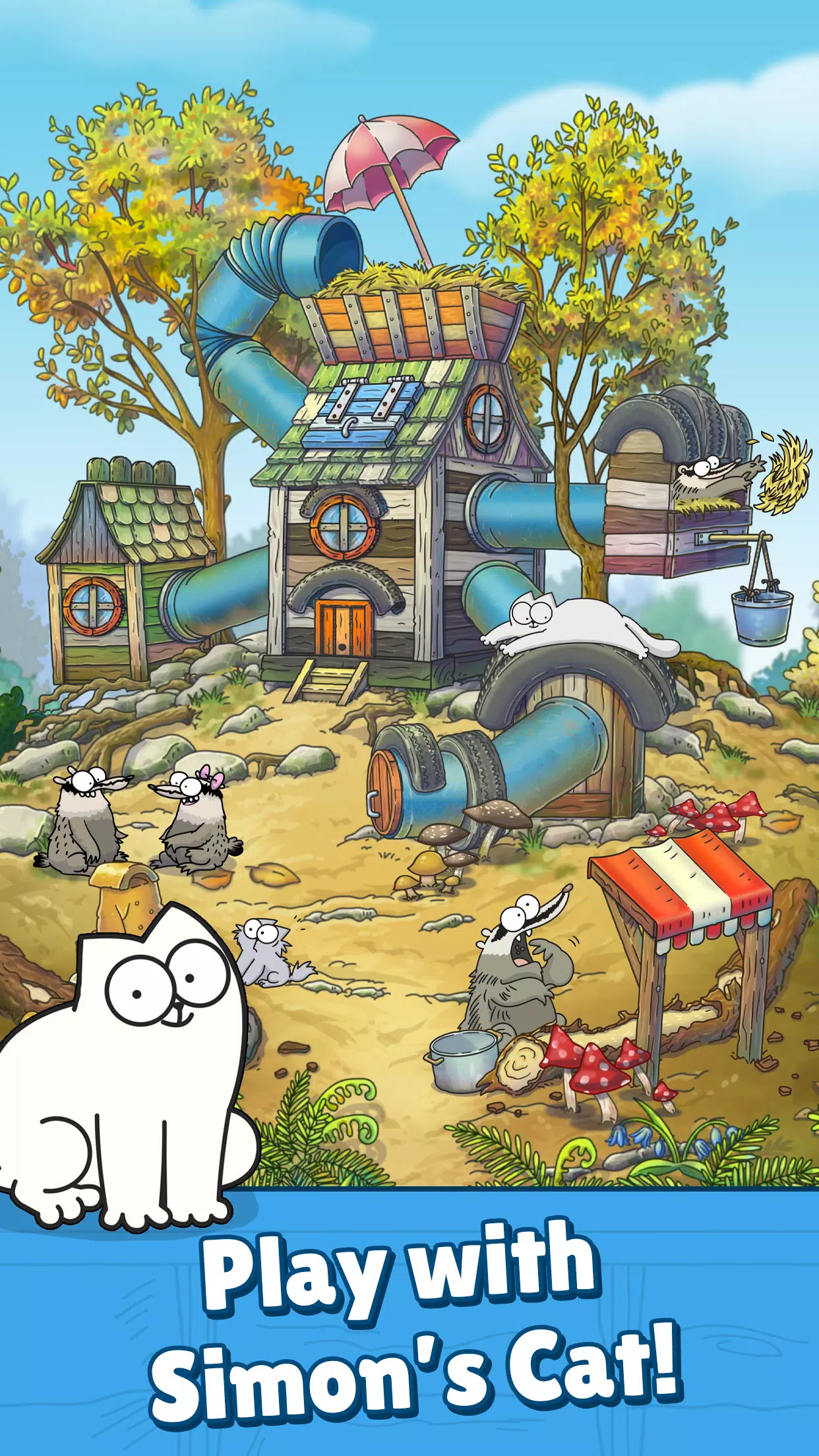 Simon’s Cat Match! स्क्रीनशॉट 0