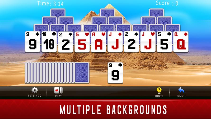 TriPeaks Solitaire Classic ဖန်သားပြင်ဓာတ်ပုံ 2