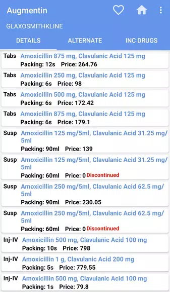Drug Information Store Capture d'écran 2