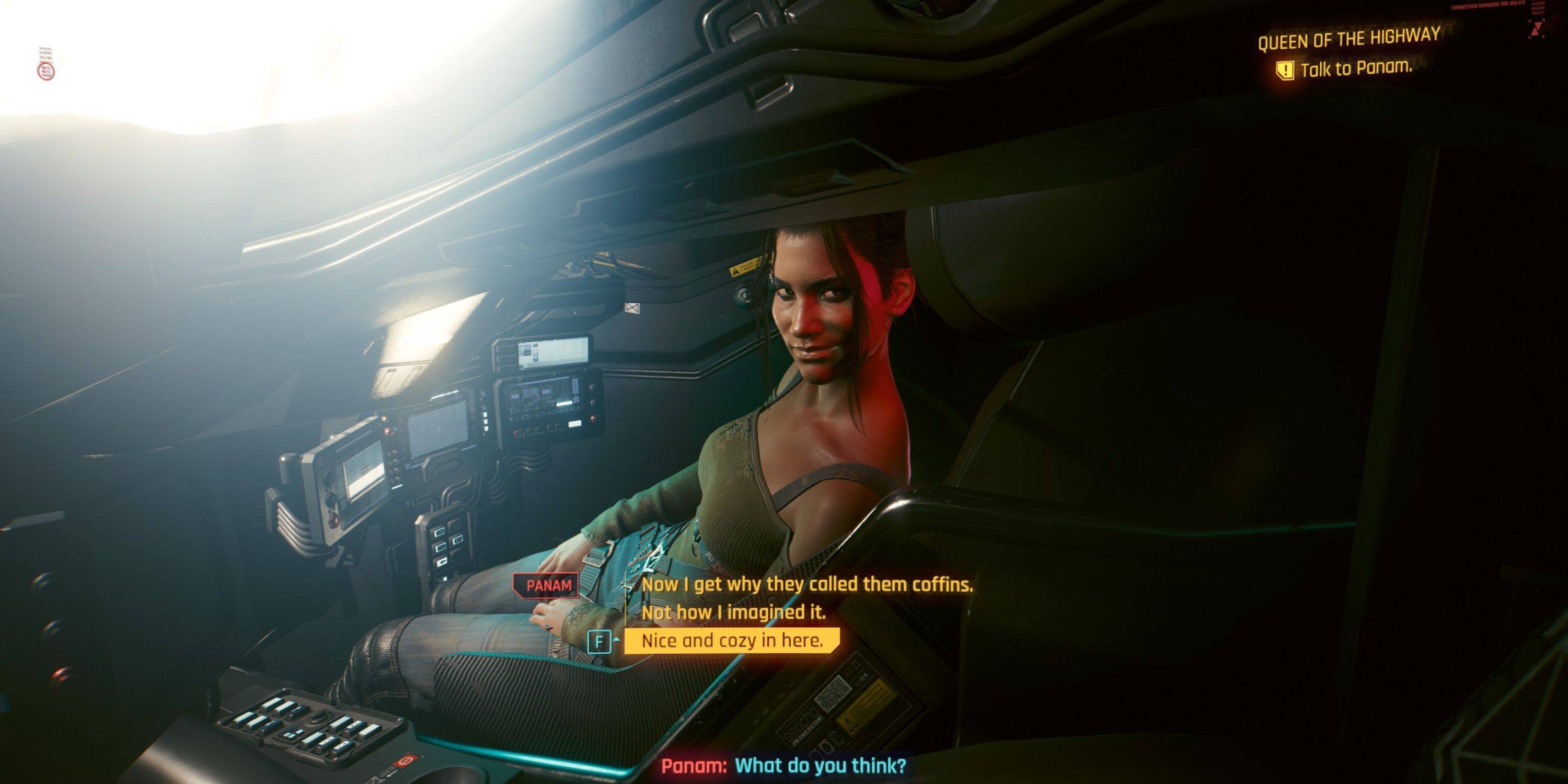 Image: Queen of the Highway Mission Screenshot