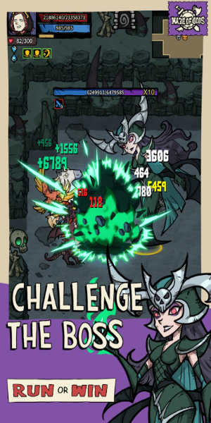 Schermata Maze of Gods 2