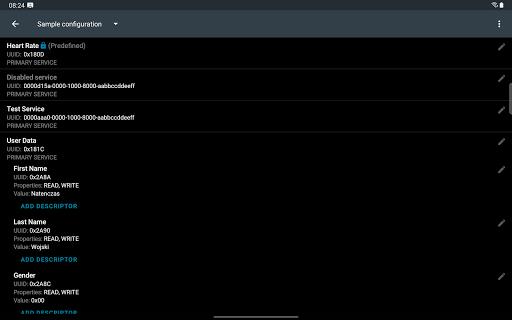 nRF Connect for Mobile Captura de pantalla 2