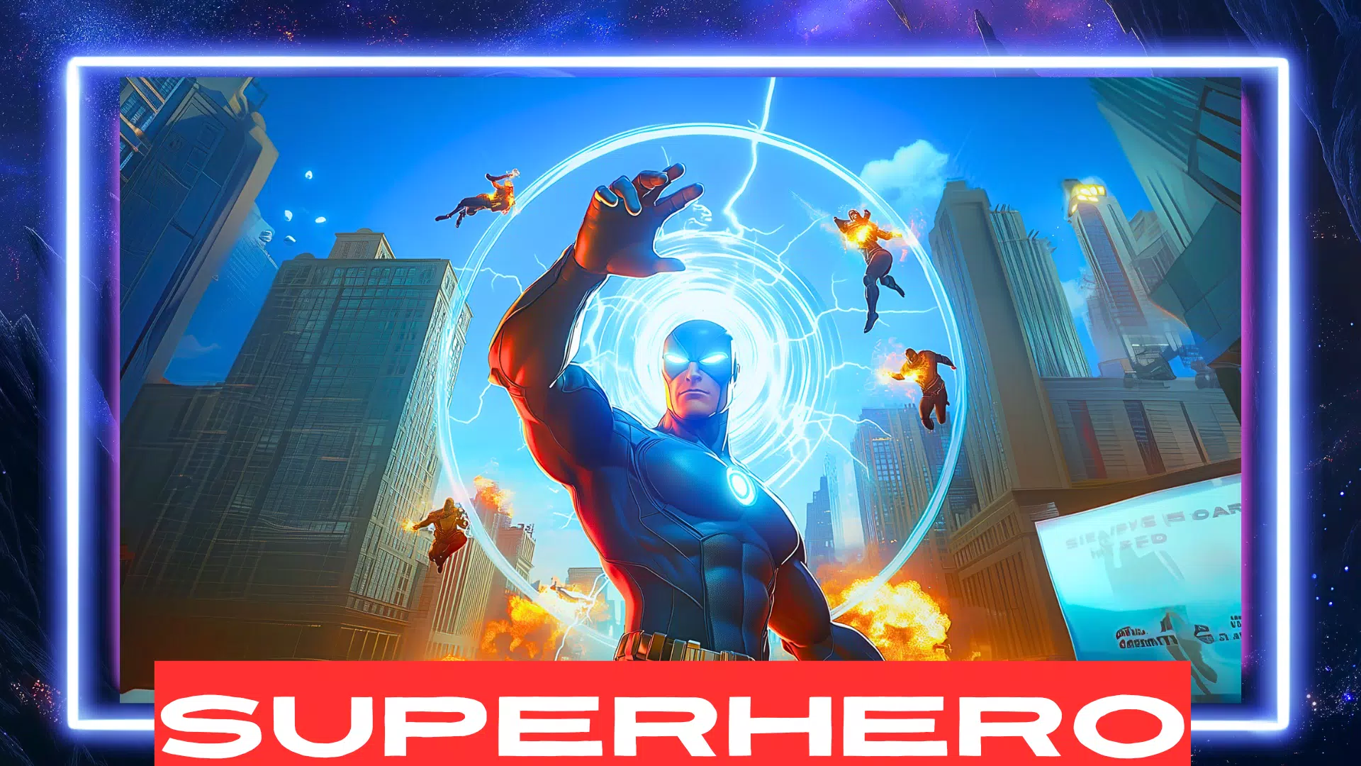 Psychic Hero: a superhero game Schermafbeelding 0