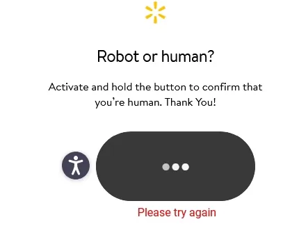 E-commerce error message during Switch 2 purchase attempt