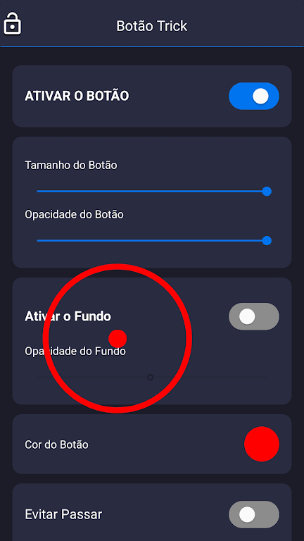 Botão Trick Macro স্ক্রিনশট 1