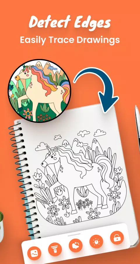 Draw sketch : Sketch and Paint Captura de tela 3