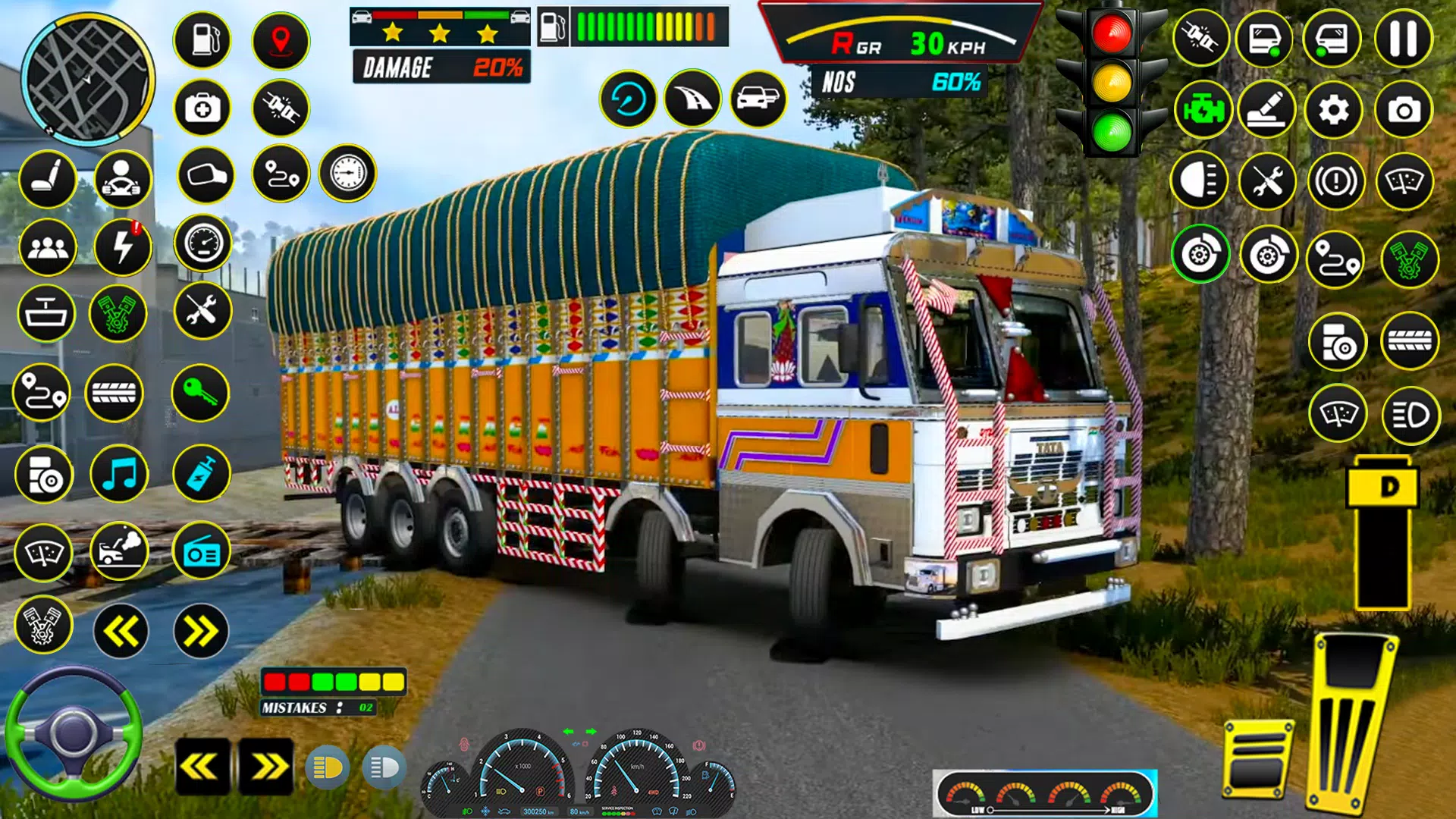 Indian Larry Truck Driving 3D Capture d'écran 0