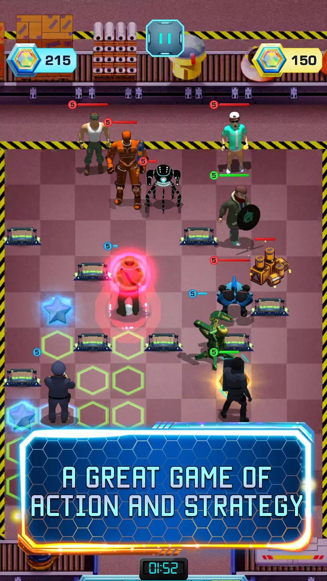 Schermata Robot City Clash 3