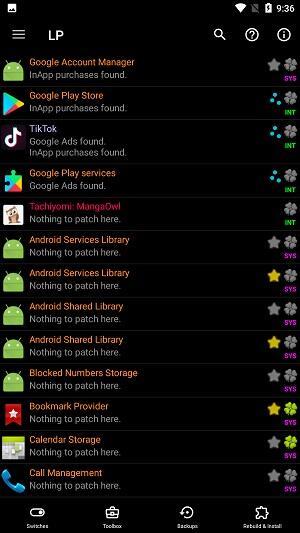 Lucky Patcher ภาพหน้าจอ 3