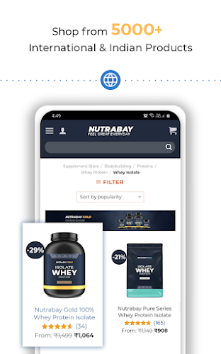 Nutrabay: Supplements Store應用截圖第1張