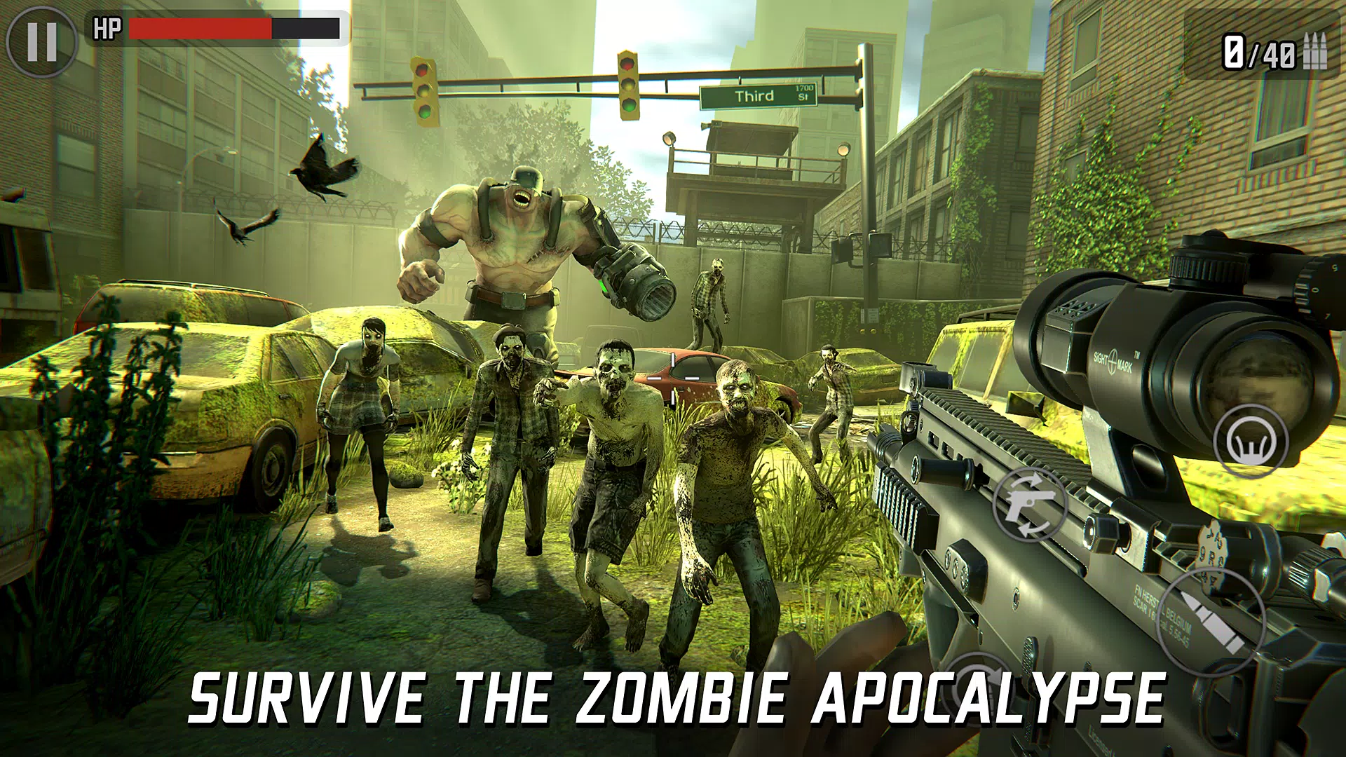 Zombie Sniper War 3 スクリーンショット 2