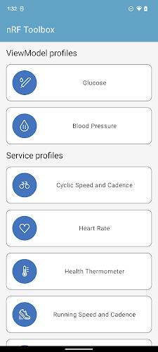 nRF Toolbox for Bluetooth LE Captura de tela 0