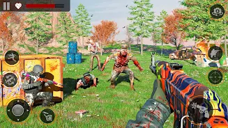 Zombie Games 3D - Gun Games 3D Tangkapan skrin 1