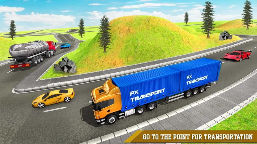 Cargo Transport Truck Driving应用截图第1张