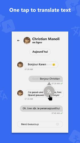 One Tap Translator On Screen ภาพหน้าจอ 0