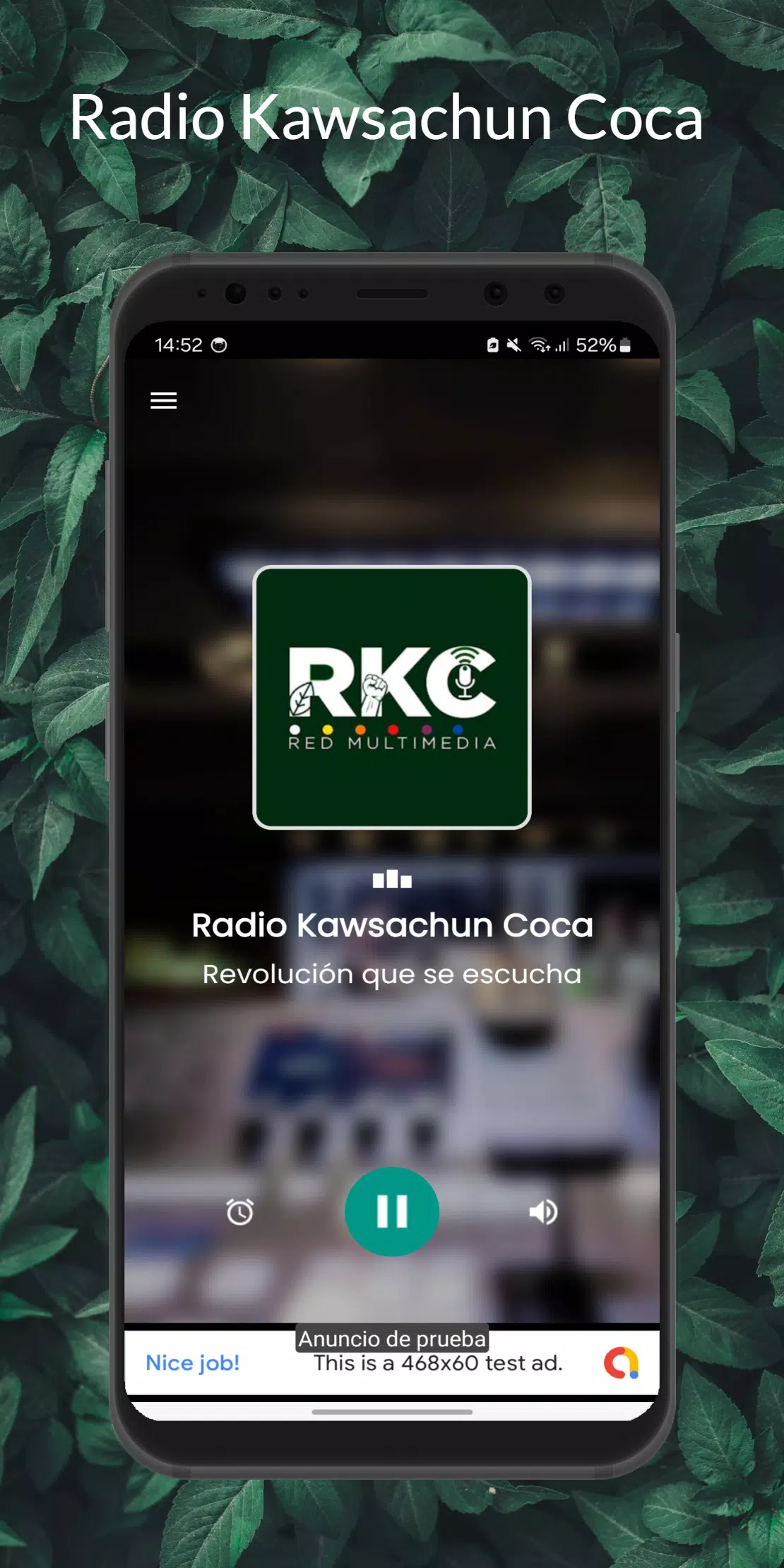 Radio Kawsachun Coca Capture d'écran 0