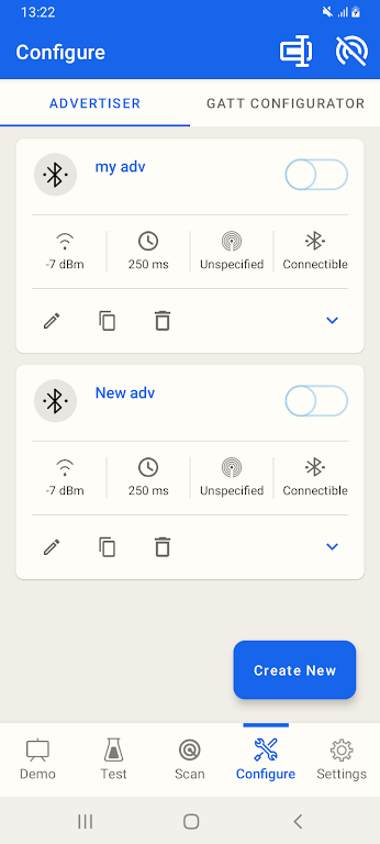 EFR Connect BLE Mobile App স্ক্রিনশট 3