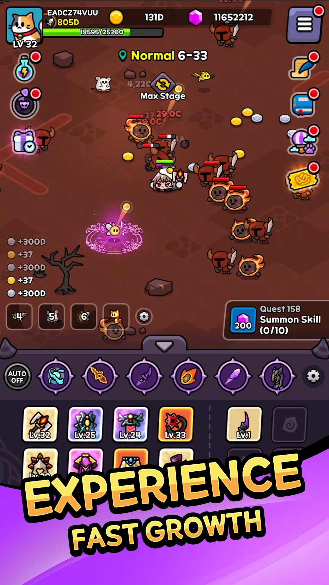 Grow Demon Slimes : Idle RPG 스크린샷 0