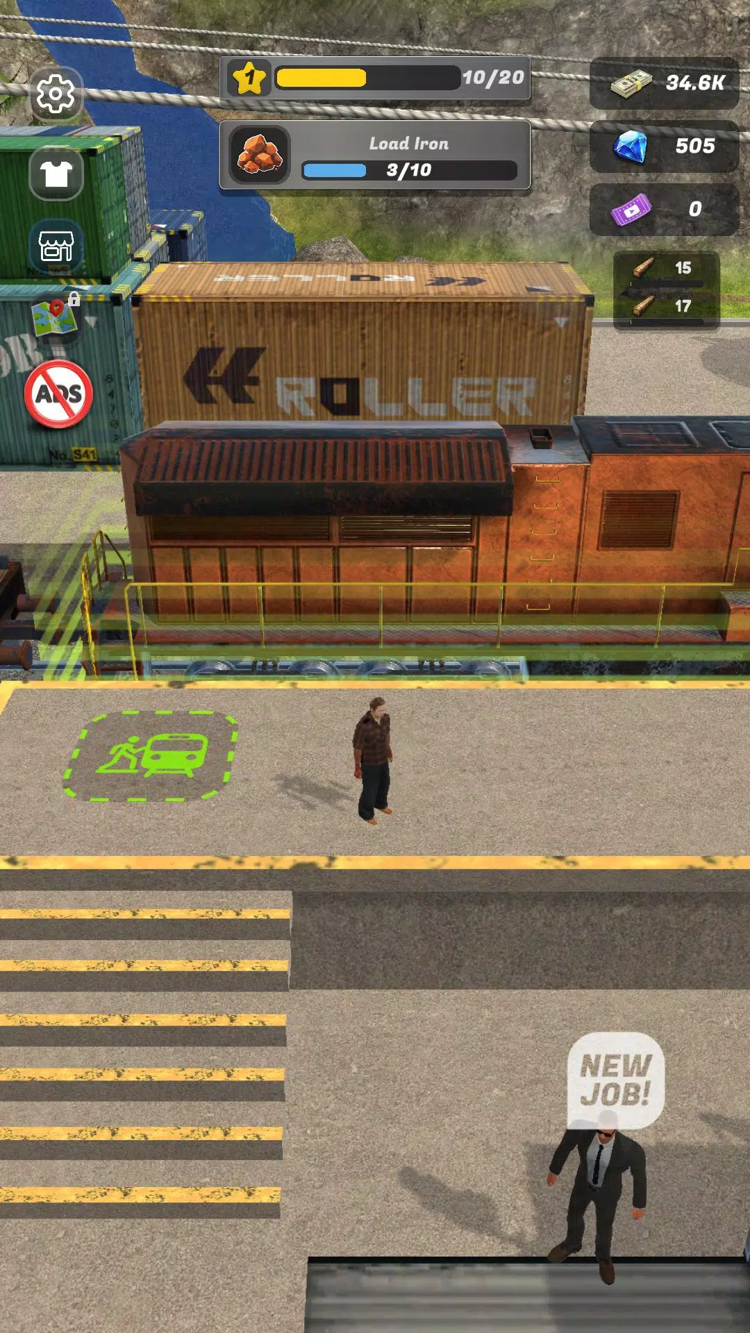 Cargo Train Station Capture d'écran 3
