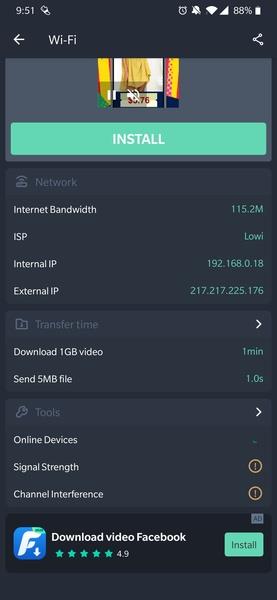 Internet speed test Meter স্ক্রিনশট 3