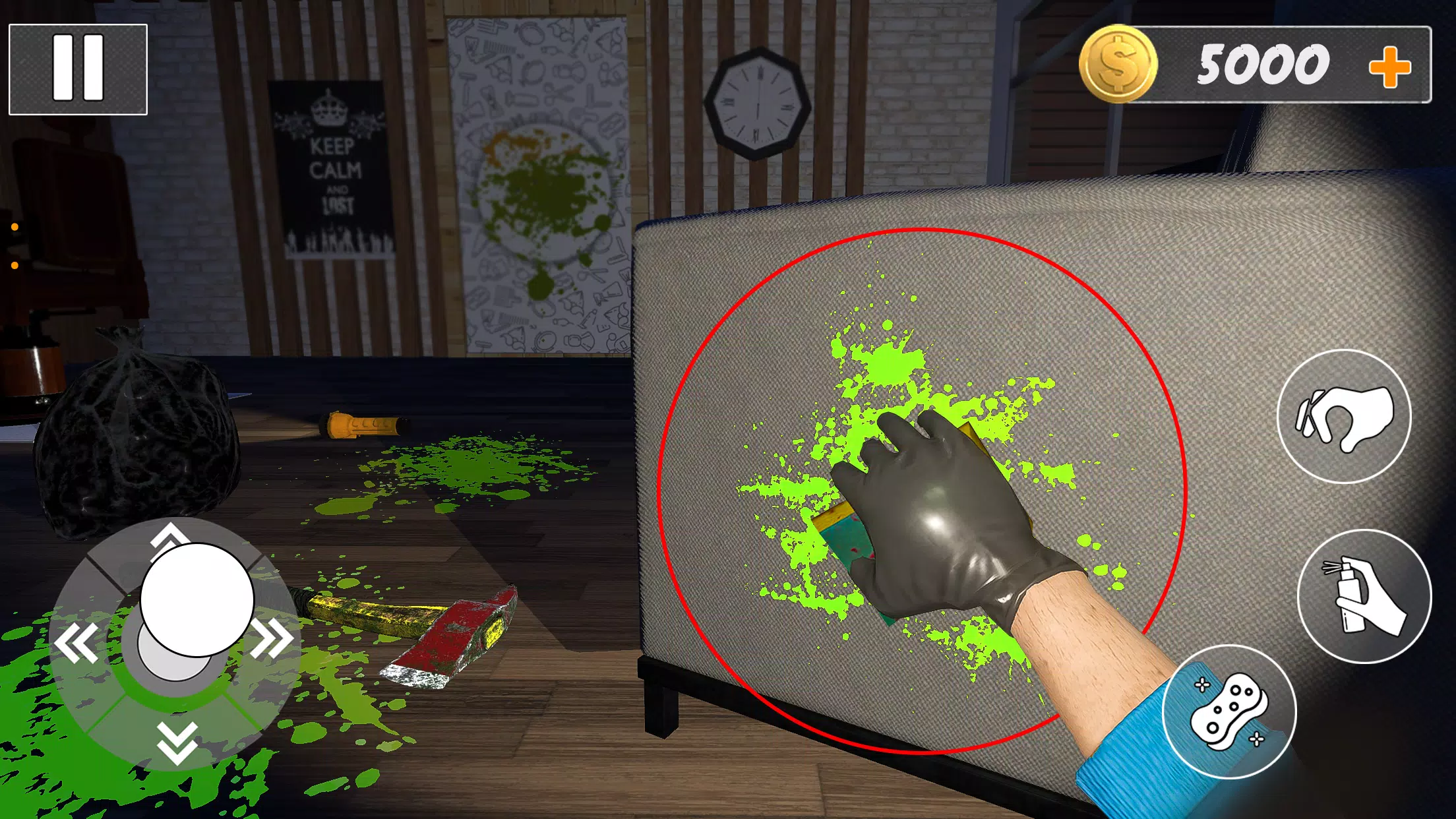 Murder Evidence Cleaner Games Captura de tela 2