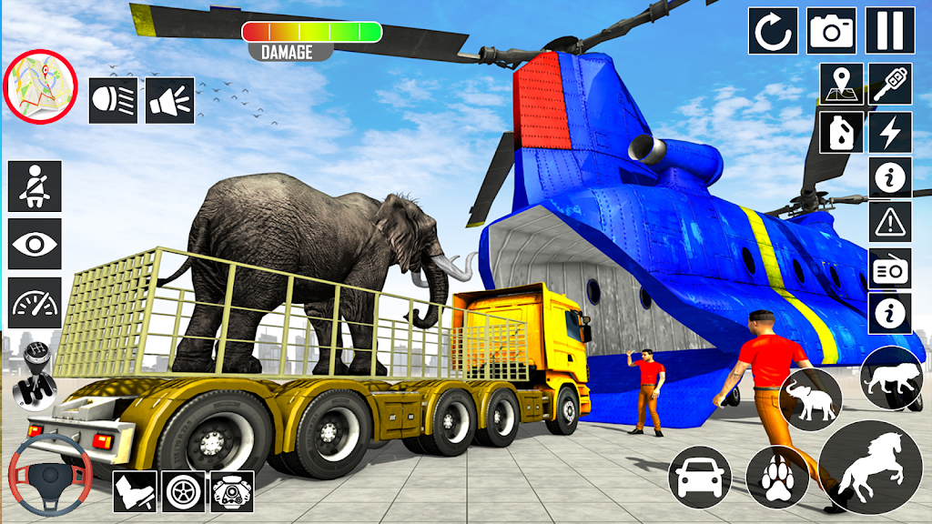 Wild Animal Transport Truck Capture d'écran 1