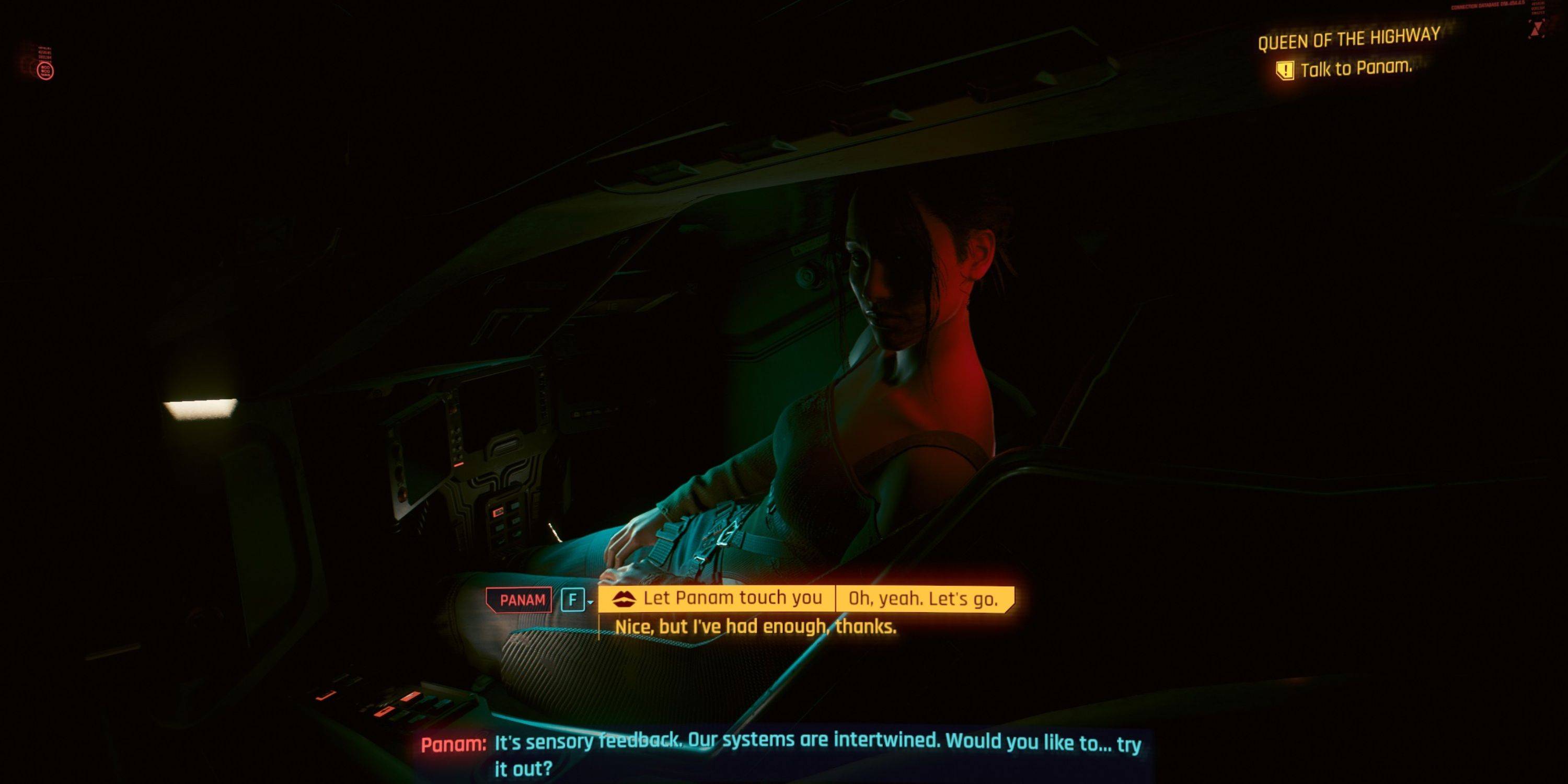 Image: Queen of the Highway - Love Scene Screenshot