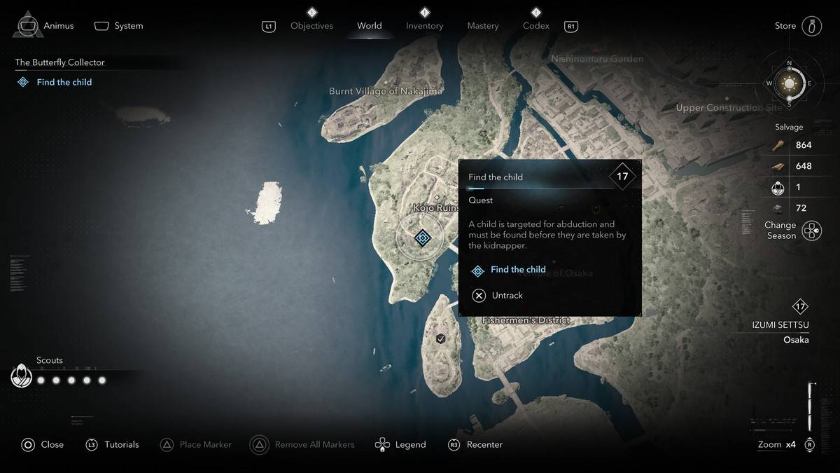 Cómo y dónde encontrar a todos los miembros del coleccionista de mariposas en Assassin's Creed Shadows Mucho