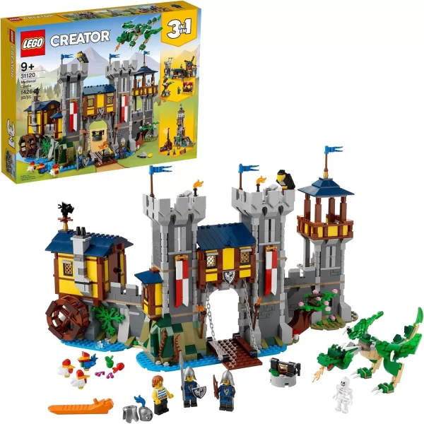 Pencipta Lego 3-in-1 Castle Abad Pertengahan