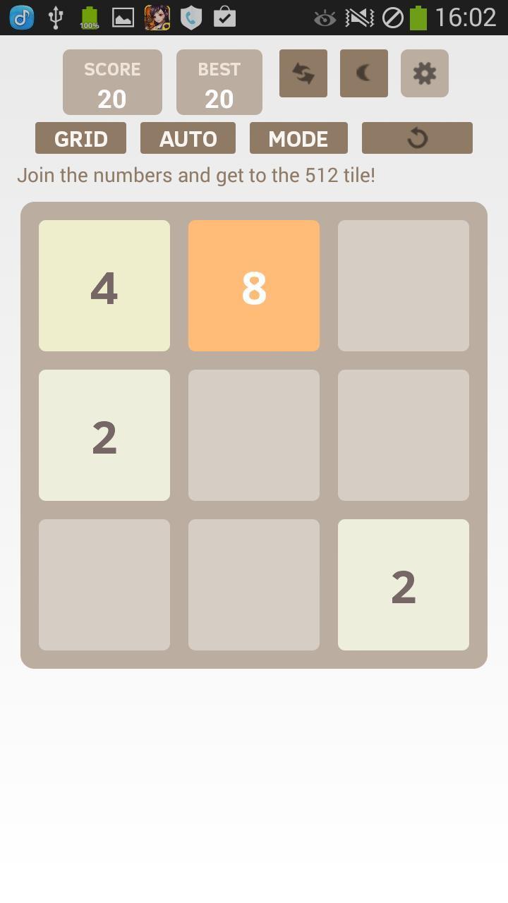 2048 GO Captura de pantalla 0