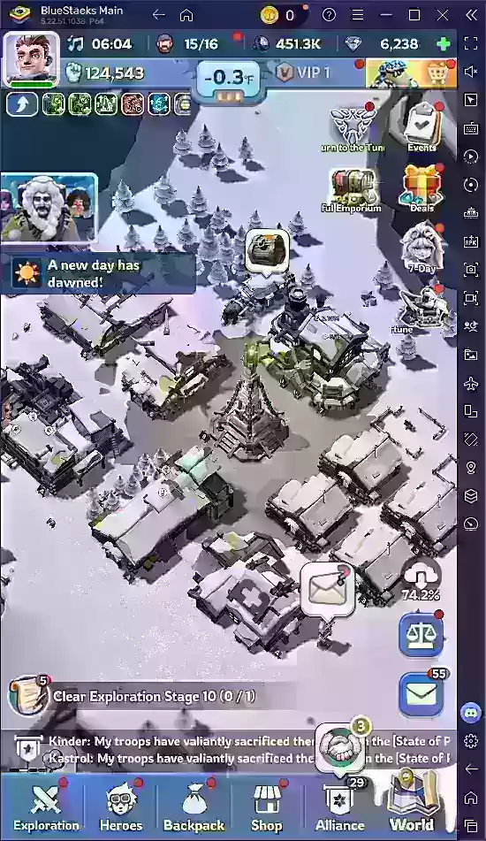 Panduan relau survival whiteout