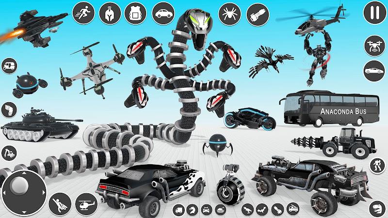 Anaconda Car Robot Games應用截圖第1張