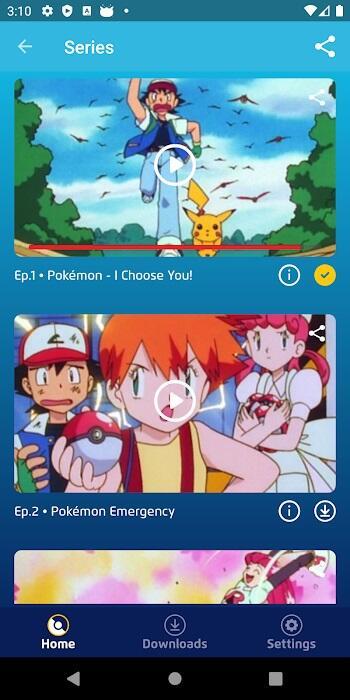 Pokemon TV Ảnh chụp màn hình 1