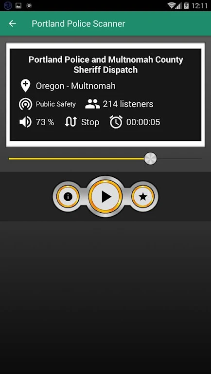 Portland Police Scanner Free Police Scanner App應用截圖第0張