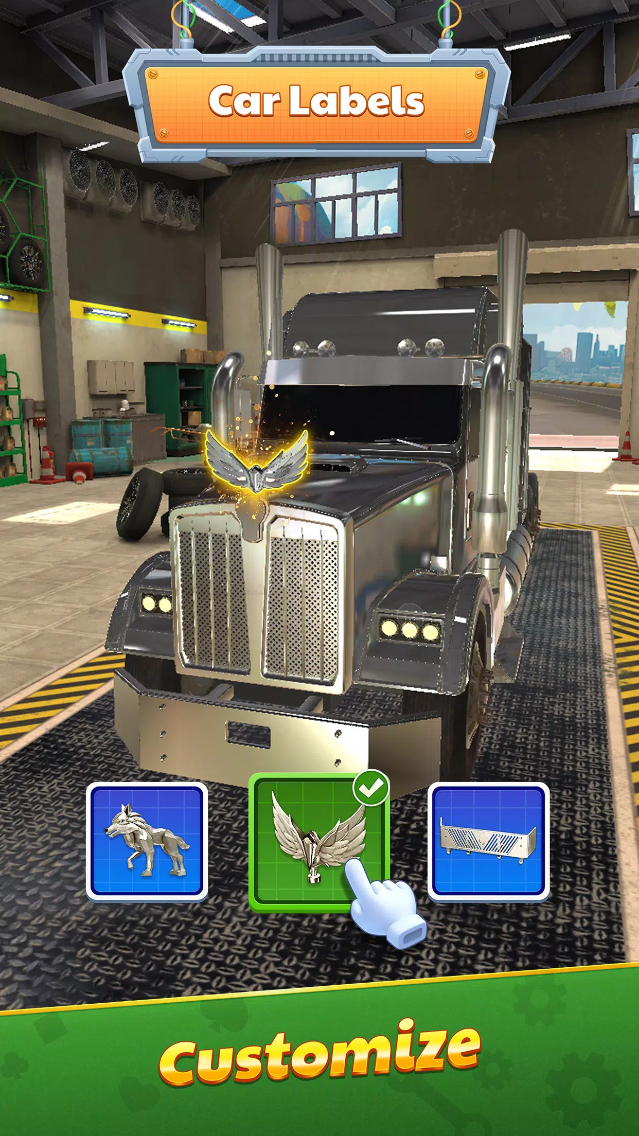 Solitaire Truck स्क्रीनशॉट 2