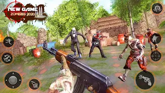 Zombie Games 3D - Gun Games 3D Tangkapan skrin 3