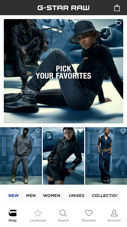 Schermata G-Star RAW – Official app 2
