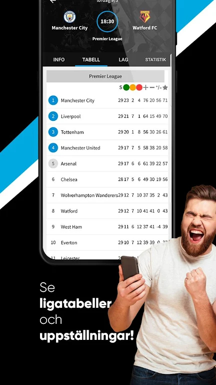 TVmatchen.nu - sport på TV स्क्रीनशॉट 1