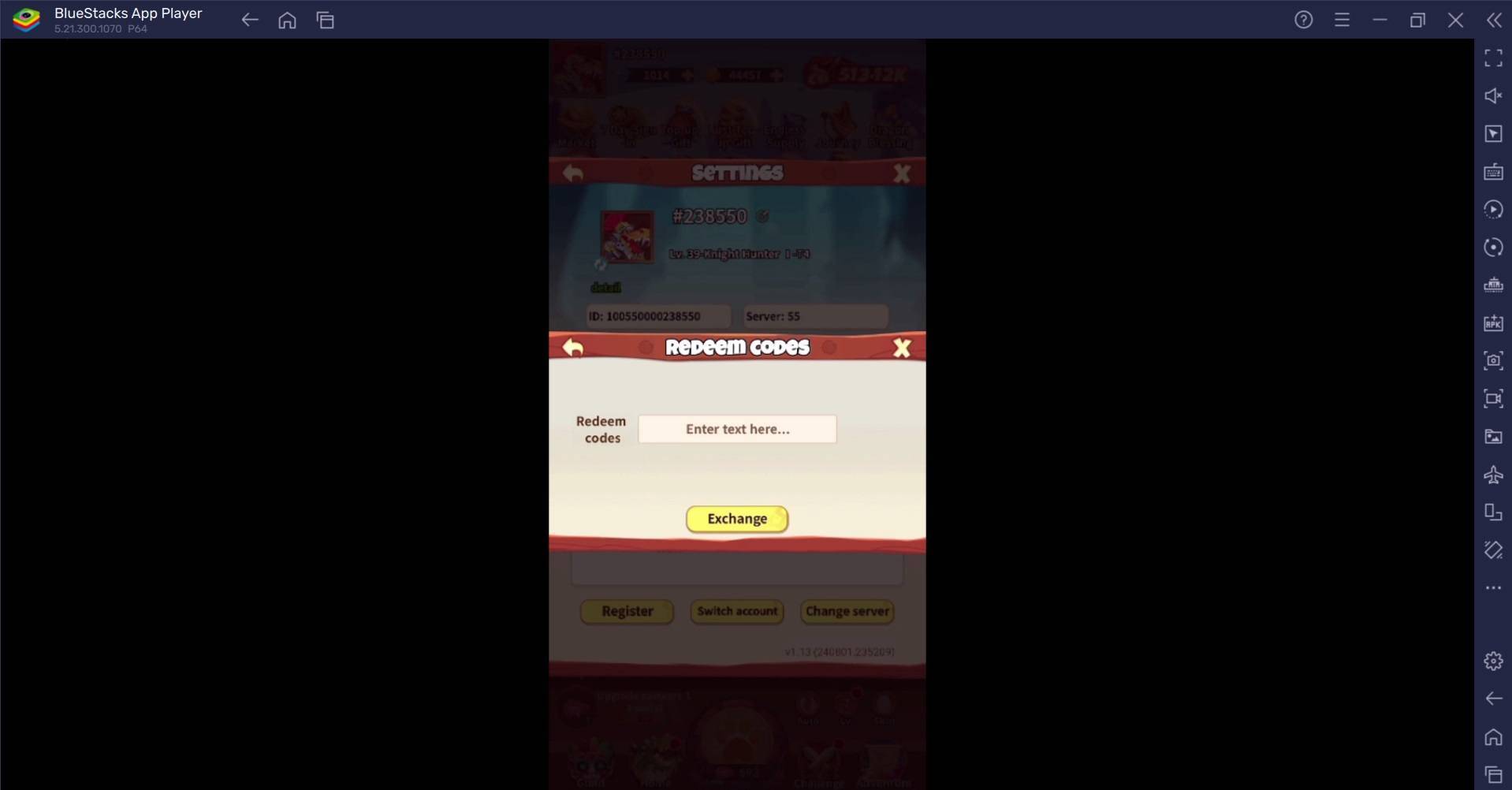 Redeem Code Process