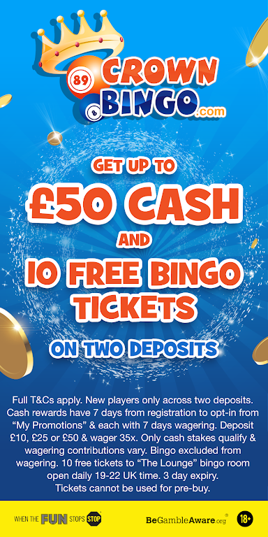 Crown Bingo: Bingo Jackpots & Online Slots應用截圖第1張